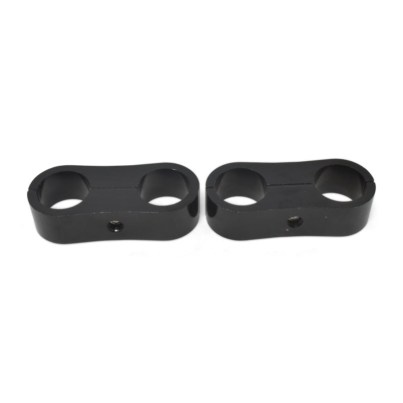 Russell Hose Separator For -10 Braided Hose - Black Anodize (2 Pack)-thumbmail-5