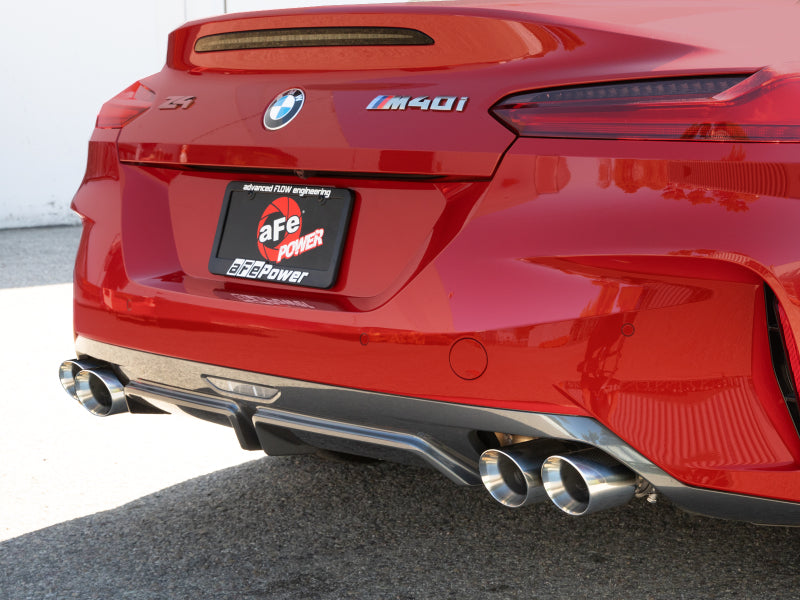aFe 19-24 BMW Z4 M40i (G29) L6-3.0L (t) B58 MACH Force-Xp 3in to 2-1/2in SS CB Exhaust - Polished-thumbmail-3