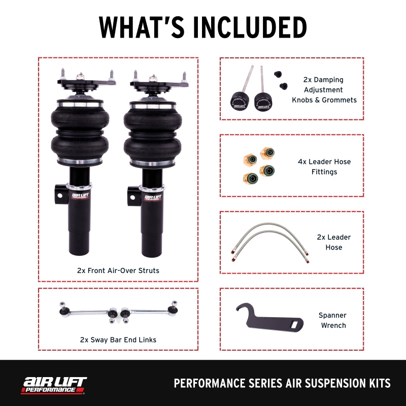 Air Lift 05-14 Audi A3 / 06-14 Volkswagen GTI Performance Front Kit-thumbmail-4