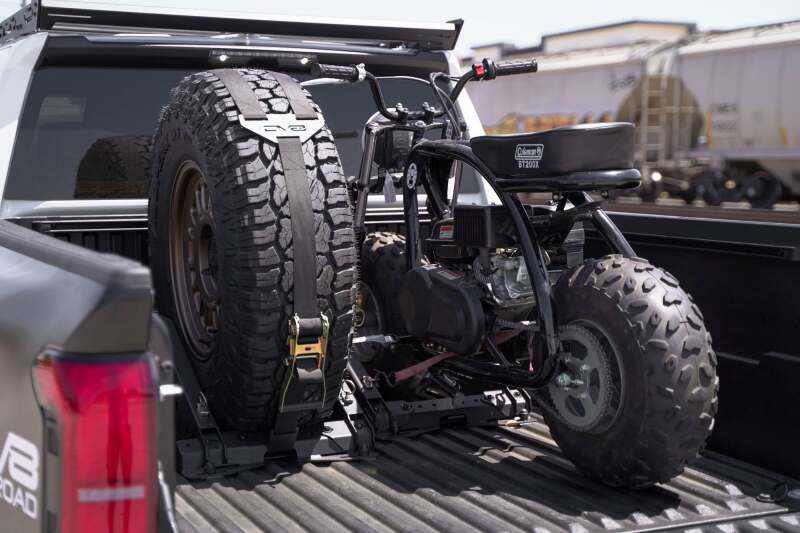 DV8 Offroad Truck Bed Universal Tire Carrier & Accessory Mount-thumbmail-9