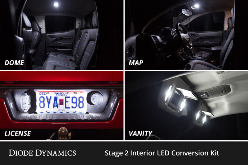 Diode Dynamics 07-13 Chevrolet Avalanche Interior LED Kit Cool White Stage 2-thumbmail-4