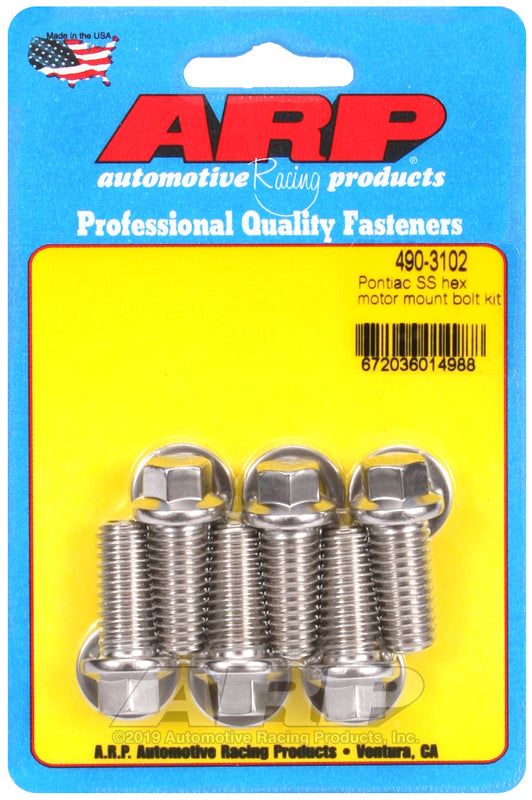 ARP Pontiac SS Hex Motor Mount Bolt Kit-thumbmail-1