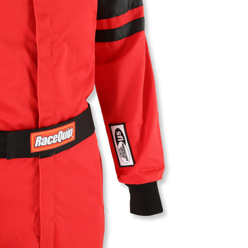 RaceQuip Red SFI-1 1-L Suit - Medium-thumbmail-3