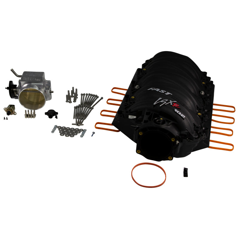 Fast Throttle Body / Manifold Kit, 102 Mm Throttle Body W/ 102Mm Blackls7 Manifold-thumbmail-3