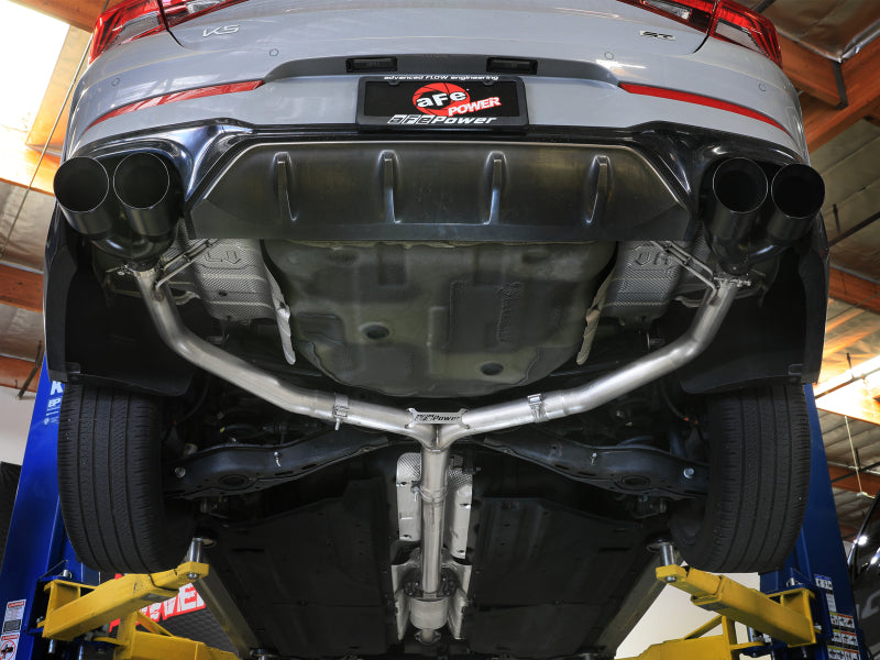 aFe Takeda 21-24 Kia K5 GT L4-2.5L (t) SS Axle-Back Exhaust System w/ Black Tips-thumbmail-2