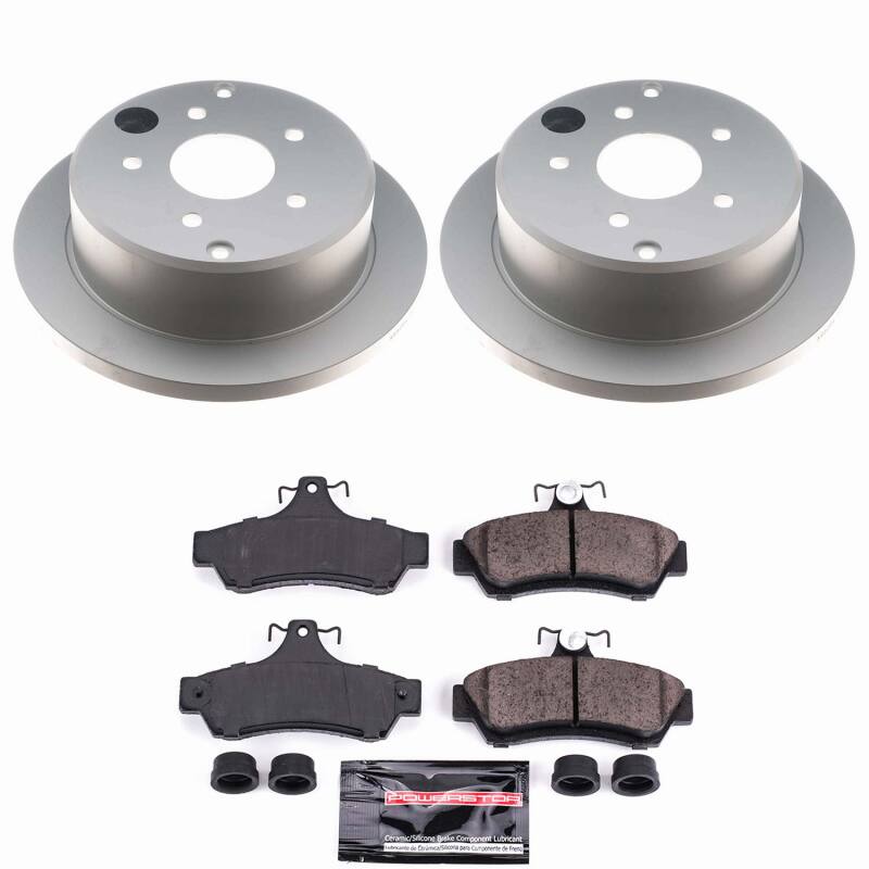 Power Stop 2004 Pontiac GTO Rear Z23 Coated Brake Kit-thumbmail-1