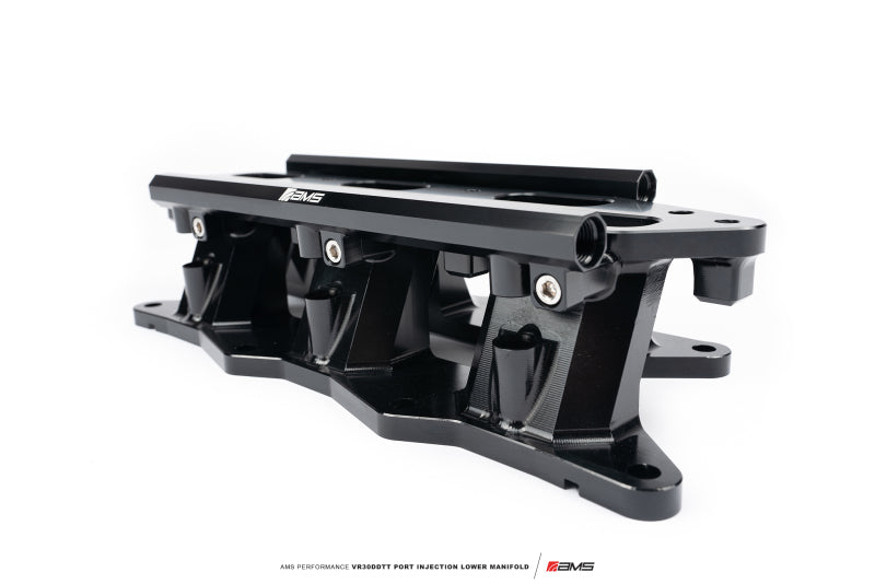 AMS Performance Infiniti Q50/Q60 Port Injection Lower Manifold - Black-thumbmail-6