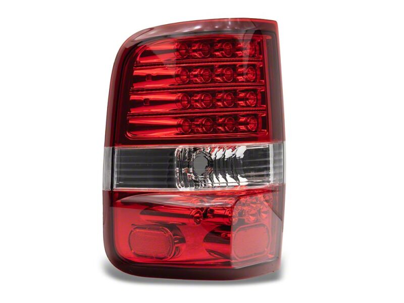 Raxiom 04-08 Ford F-150 Styleside LED Tail Lights- Chrome Housing- Red/Clear Lens-thumbmail-7