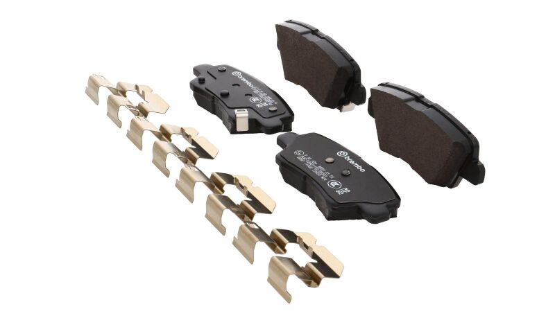 Brembo OE 21-22 Hyundai Accent/19-24 Nexo/2016 Sonata/2019 Sonata PRIME Low-Met Brake Pad - Rear-thumbmail-11