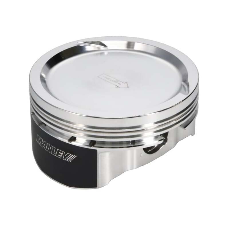 Manley Chevy LS Series 4.001in Bore 1.115in CH -29.00 CC Dish Platinum Series Pistons - Set of 8-thumbmail-6