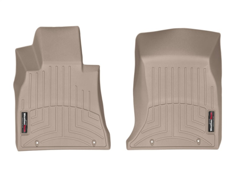 WeatherTech 2015+ Hyundai Genesis Front FloorLiner - Tan-thumbmail-2