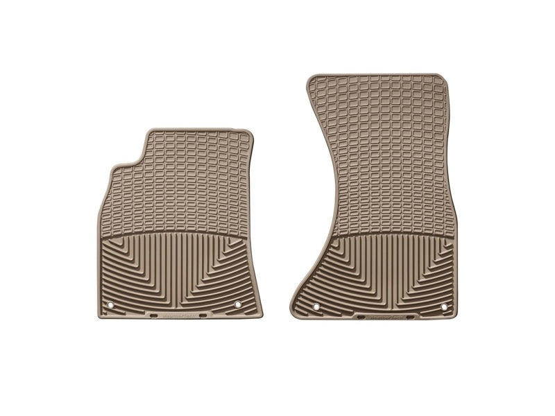 WeatherTech 09-13 Audi A4/A5 Front Rubber Mats - Tan-thumbmail-2