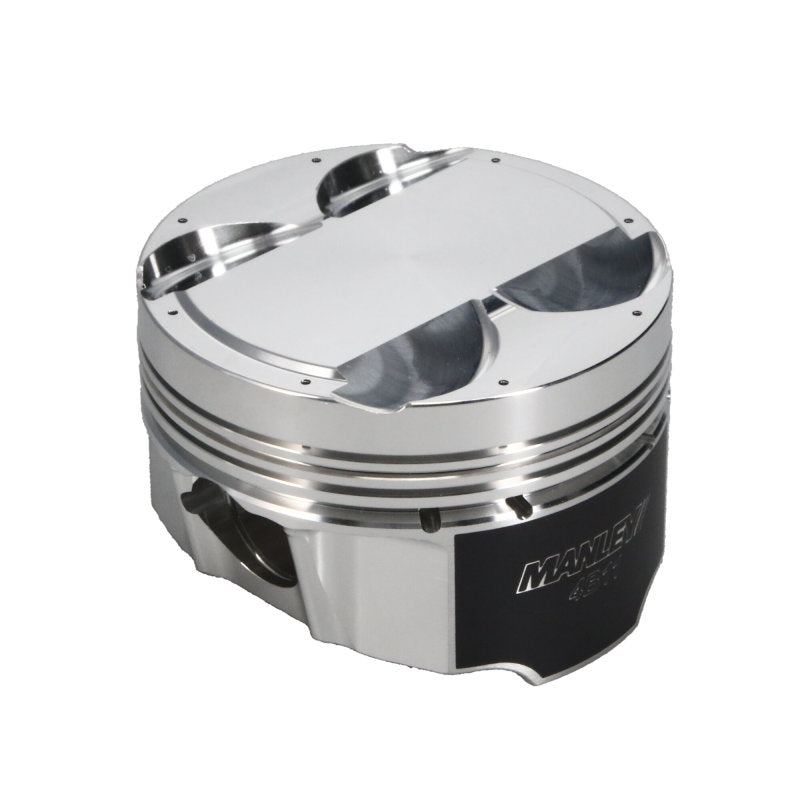 Manley 08+ Mitsubishi 4B11T 86mm STD -5cc Dome 9.0:1 CR Platinum Series Piston Set w/ Rings-thumbmail-8