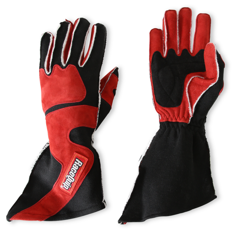 RaceQuip SFI-5 Red/Black Small Outseam Angle Cut Glove-thumbmail-4