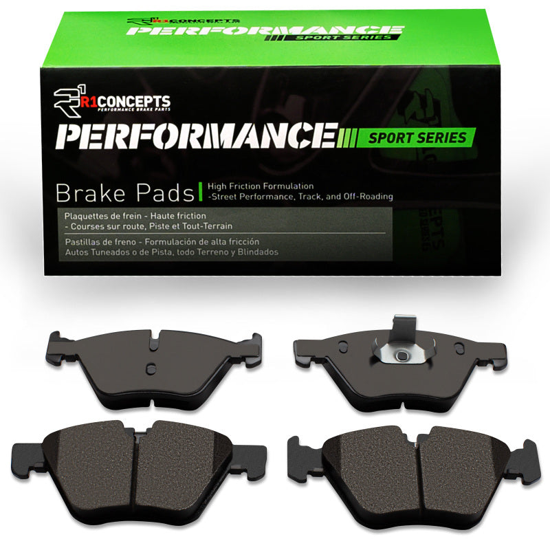 R1 06-16 BMW X1 Front Performance Sport Brake Pads-thumbmail-1