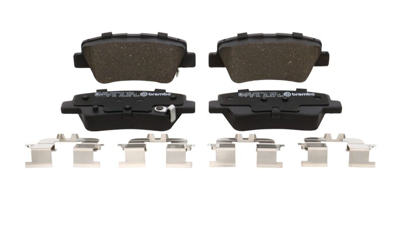 Brembo OE 21-23 Hyundai Kona/19-24 Kona Electric/19-21 Veloster Low-Met Brake Pad - Rear-thumbmail-14