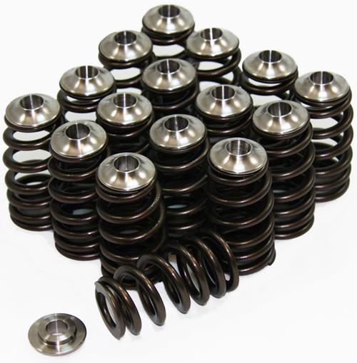 GSC P-D 4G63T EVO 1-9 Stage 2 Beehive Valve Springs w/ Titanium Retainer Valvetrain Kit  (Use factor-thumbmail-2