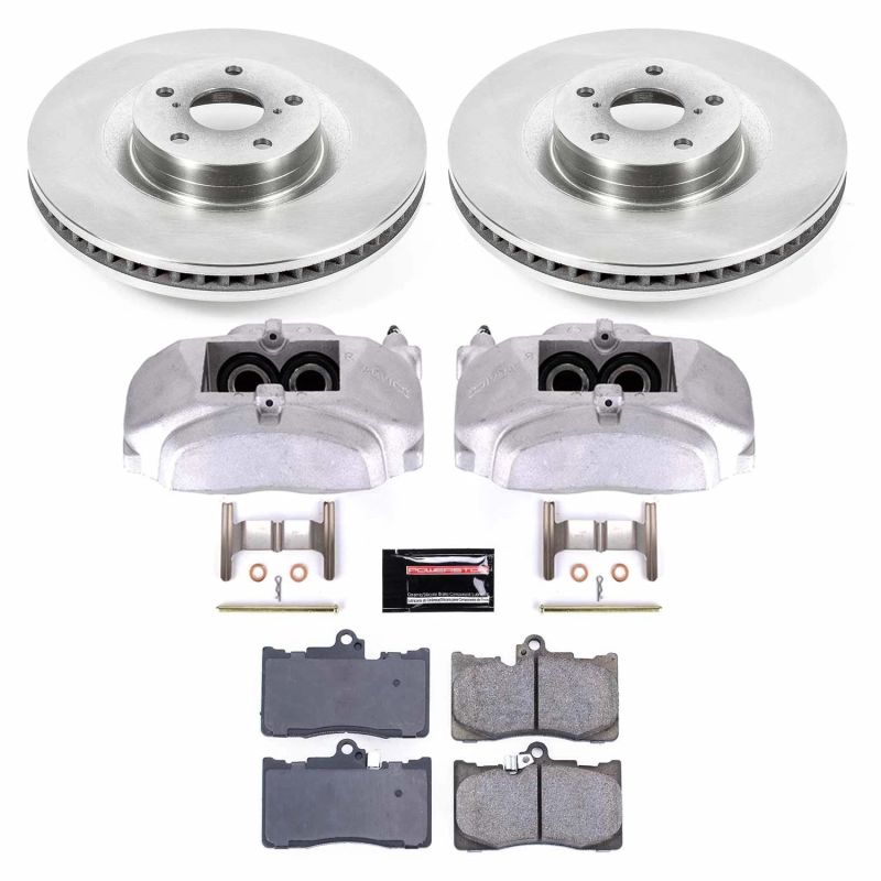 Power Stop 11-12 Lexus IS350 Front Autospecialty Kit w/Cals-thumbmail-1