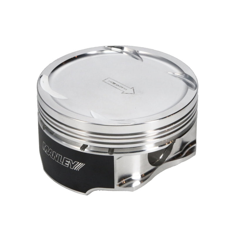 Manley 03-07 Nissan 350Z/Maxima 81.4mm Stroker 95.75mm +.25mm Bore 8.5:1 Dish Piston Set w/ Rings-thumbmail-6
