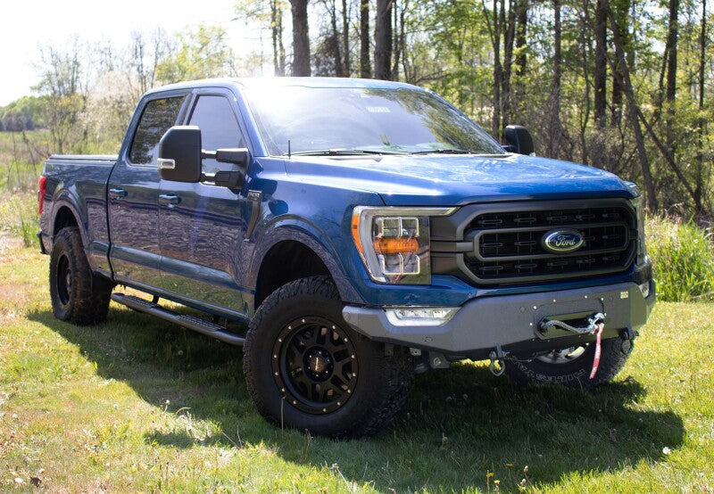 Fishbone Offroad 2021+ F150 Pelican Winch Plate Only (Fits FB22366) - Black Texture-thumbmail-3