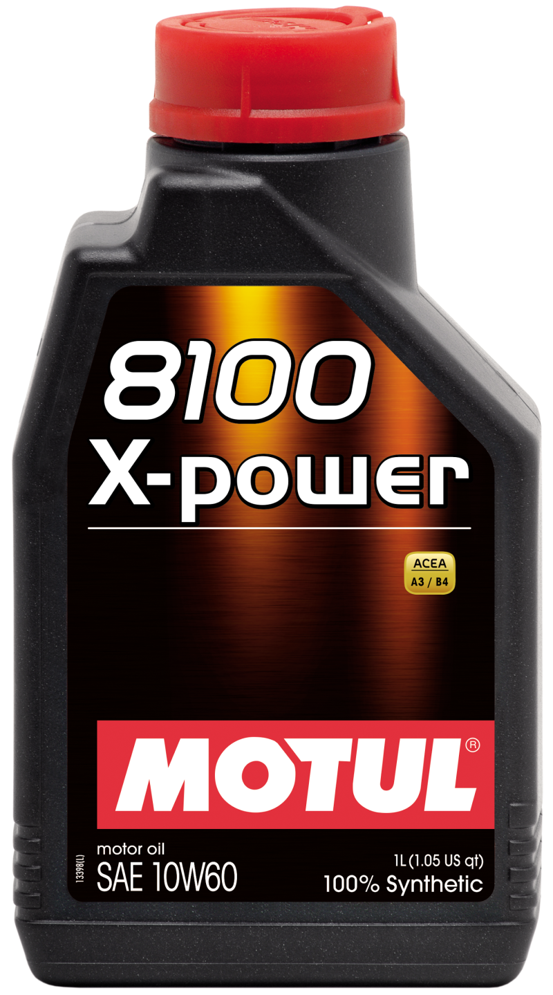 Motul 1L Synthetic Engine Oil 8100 10W60 X-Power - ACEA A3/B4-thumbmail-1