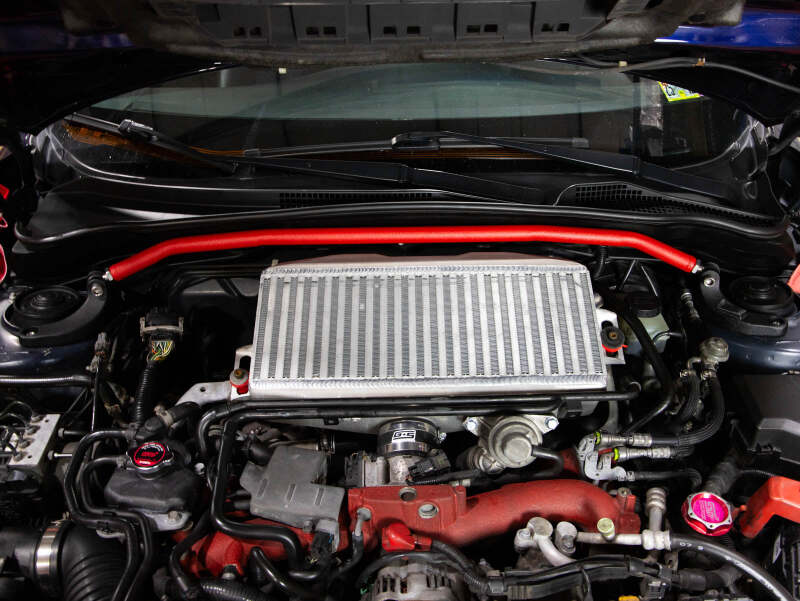 GrimmSpeed 08-14 Subaru WRX/STI Strut Bar - Red-thumbmail-3