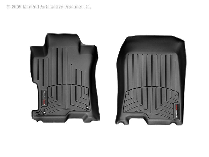 WeatherTech 08-12 Honda Accord Front FloorLiner - Black-thumbmail-1