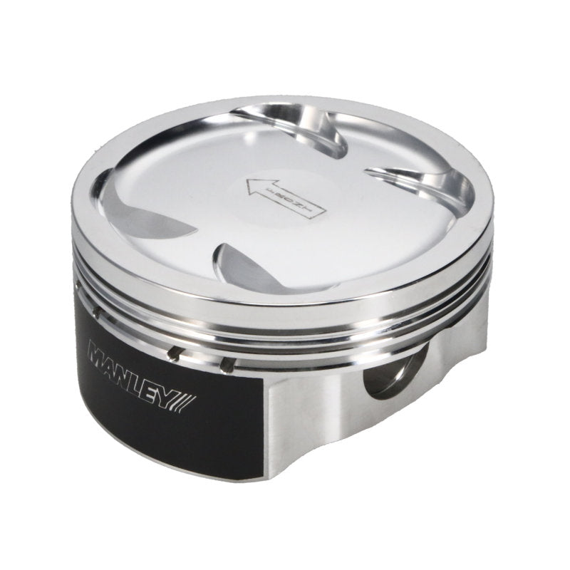 Manley 04+ Subaru WRX STi (EJ257) 83mm Stroker 99.5mm STD Bore 9.8:1 Dish Piston Set with Rings-thumbmail-5