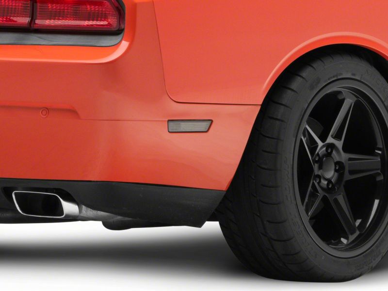 Raxiom 08-14 Dodge Challenger Axial Series Side Marker Lamps- Smoked-thumbmail-3