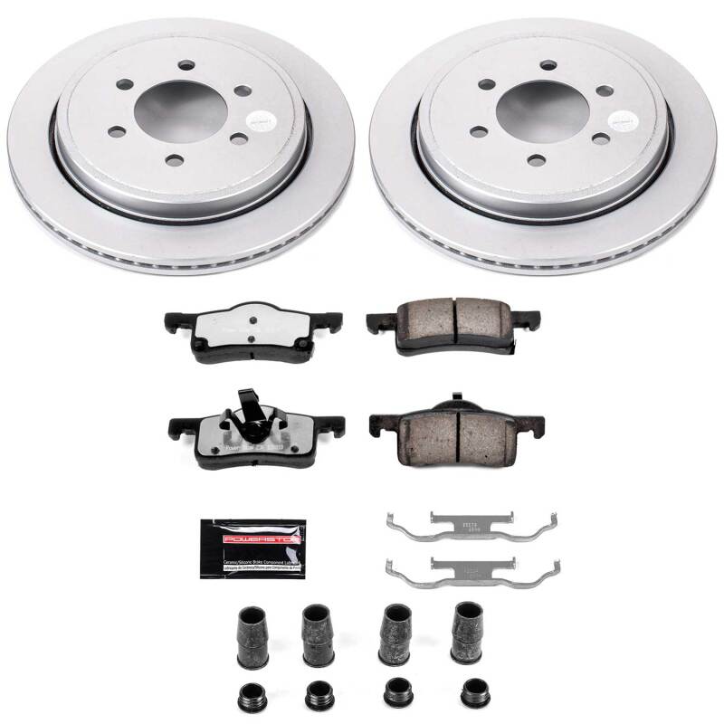 Power Stop 02-06 Ford Expedition Rear Z36 Coated Truck & Tow Brake Kit-thumbmail-1