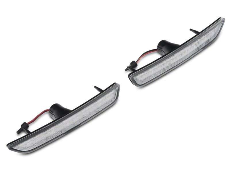 Raxiom10-14 Ford Mustang Axial Series LED Side and Quarter Marker Lights- Clear-thumbmail-9