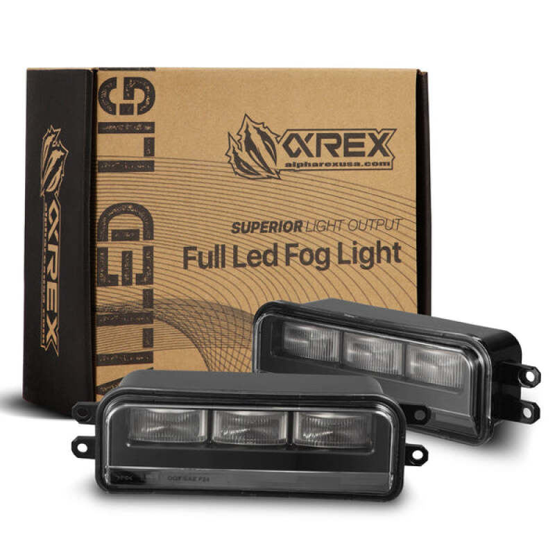 AlphaRex 22-25 Toyota Tundra/Sequoia Double Tap Dual Color LED Projector Fog Lights-thumbmail-4