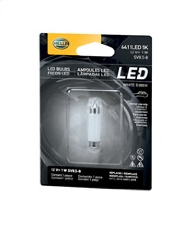 Hella 6411 12V 1W LED Bulb 5K - Single-thumbmail-3