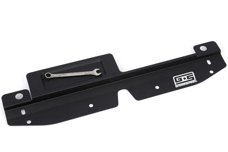 GrimmSpeed 08+ Subaru Impreza/WRX/STI Radiator Shroud w/Tool Tray - Black-thumbmail-3