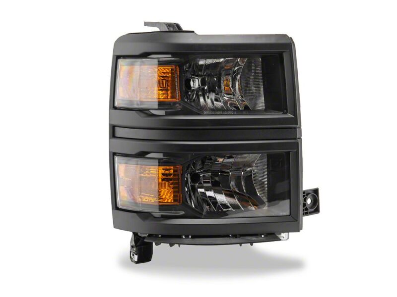 Raxiom 14-15 Chevrolet Silverado 1500 OE Style Headlights/ Black Trim- Black - Clear Lens-thumbmail-7