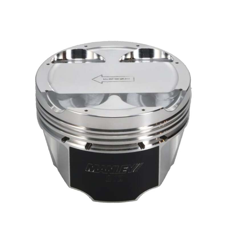 Manley Toyota 2JZGTE 86.5mm Bore +.5mm Oversize -1cc Dome 10:1 CR Piston w/ Rings - Single-thumbmail-8
