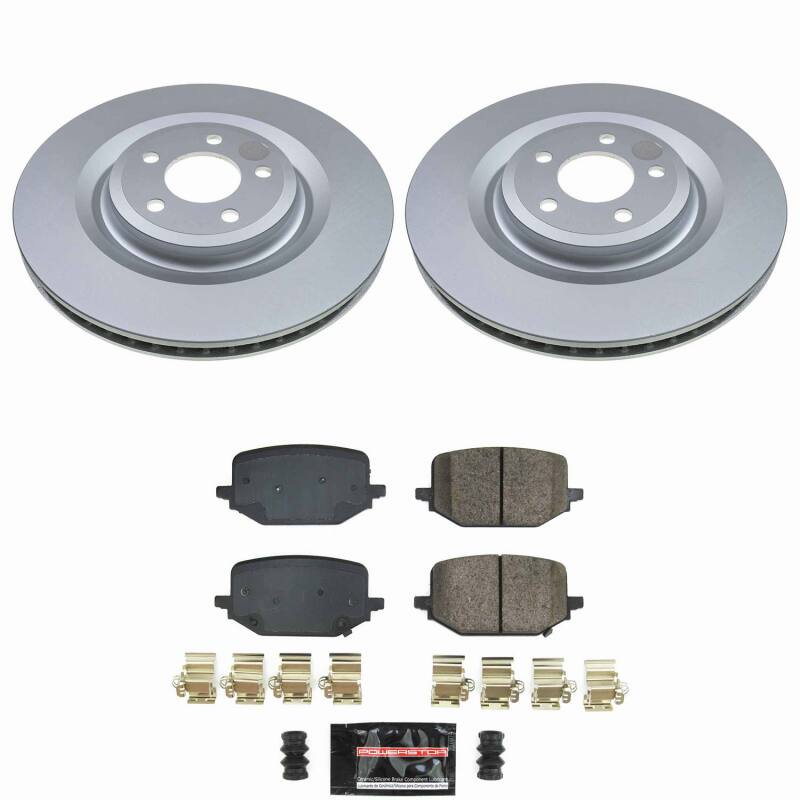 Power Stop 20-25 Ford Explorer Rear Z23 Coated Brake Kit-thumbmail-1