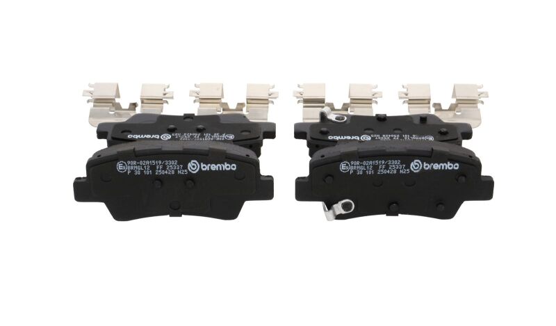 Brembo OE 21-23 Hyundai Kona/19-24 Kona Electric/19-21 Veloster Low-Met Brake Pad - Rear-thumbmail-15
