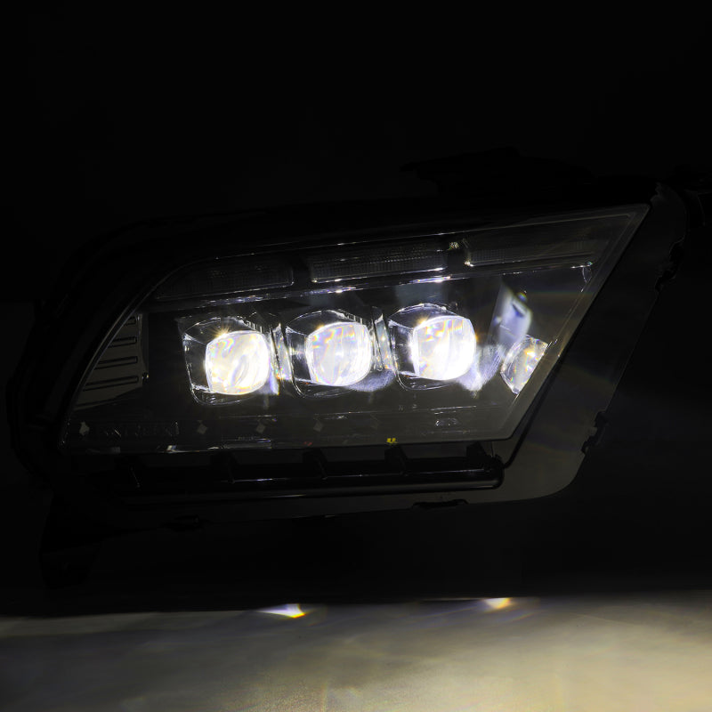 AlphaRex 13-14 Ford Mustang NOVA-Series LED Projector Headlights Blk w/Activ Lght & Seq.Sig / SB DRL-thumbmail-5