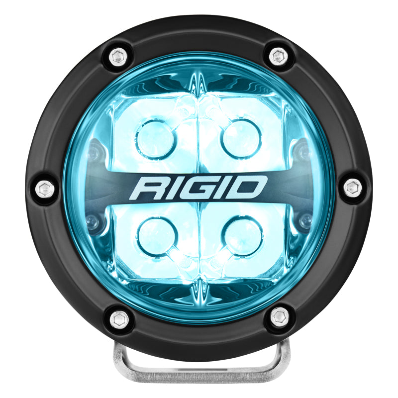 Rigid Industries 360-Series 4in LED Off-Road Spot Beam - Red Backlight (Pair)-thumbmail-6