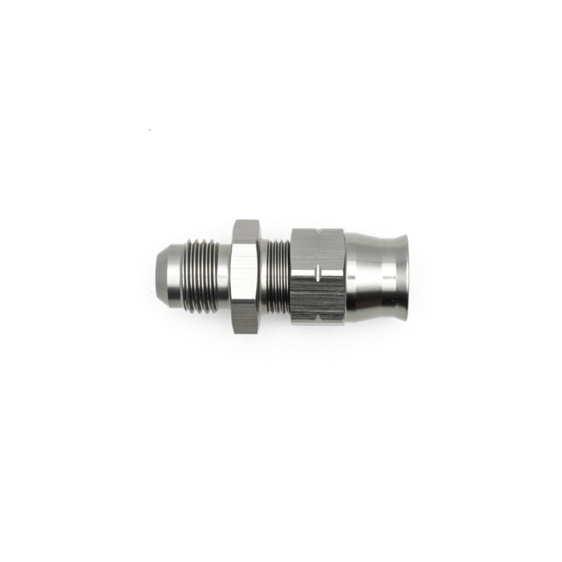 DeatschWerks 6AN Male Flare to 3/8in Hardline Compression Adapter - Includes 1 Olive Insert-thumbmail-2