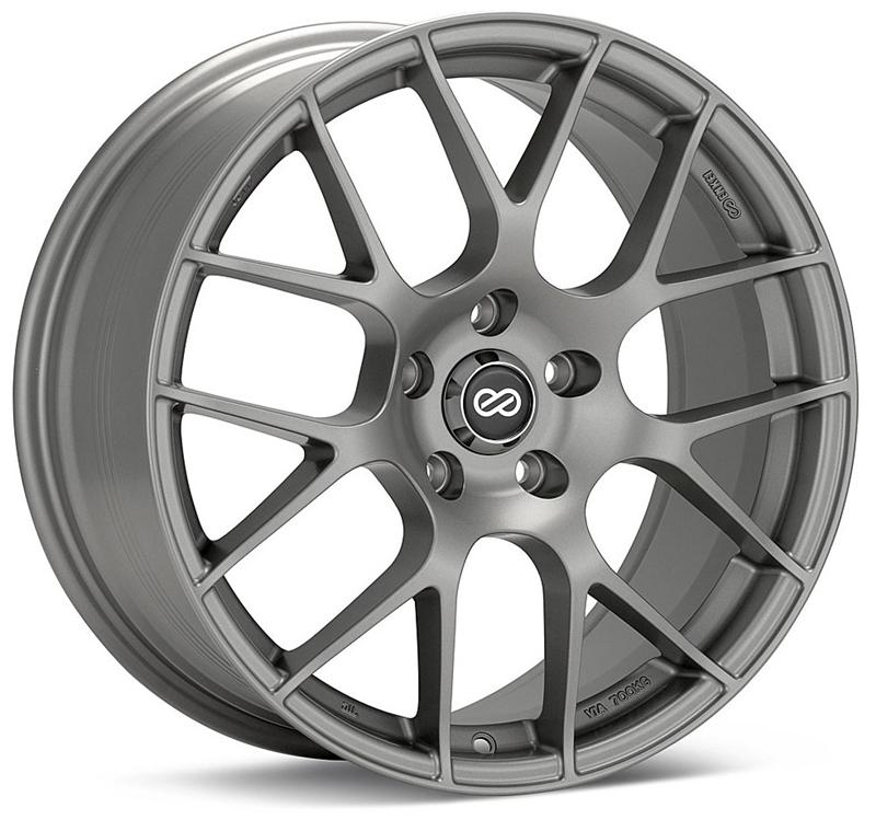 Enkei Raijin 18x9.5 35mm Inset 5x114.3 Bolt Pattern 72.6 Bore DiaTitanium Gray Wheel *SPECIAL ORDER*-thumbmail-1