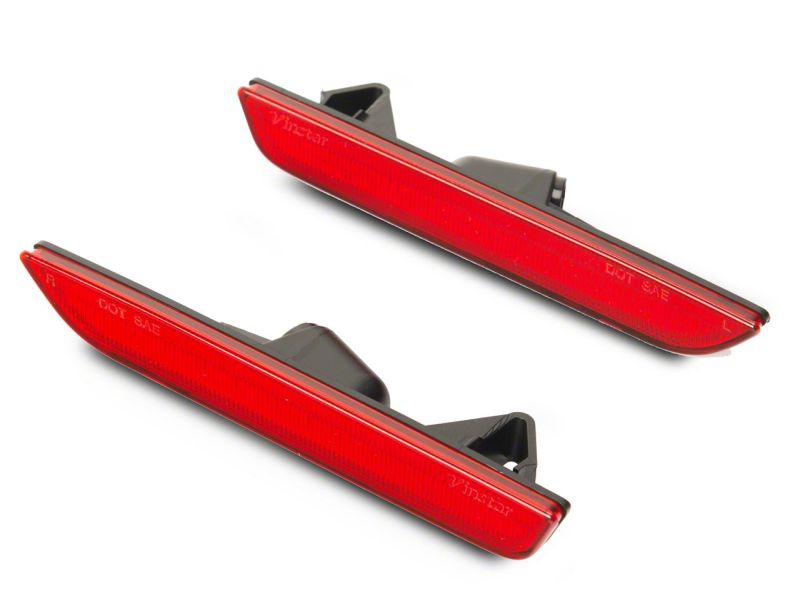 Raxiom 10-14 Ford Mustang Axial Series LED Rear Marker Lights- Red-thumbmail-6