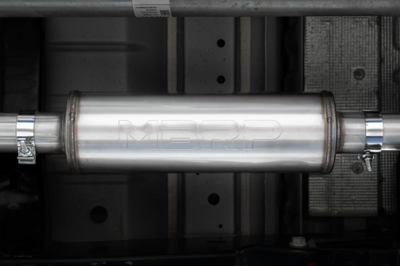 MBRP 2023+ Chevy Colorado/GMC Canyon Aluminized Steel 3in Cat-Back Single Side Exit - Black-thumbmail-2