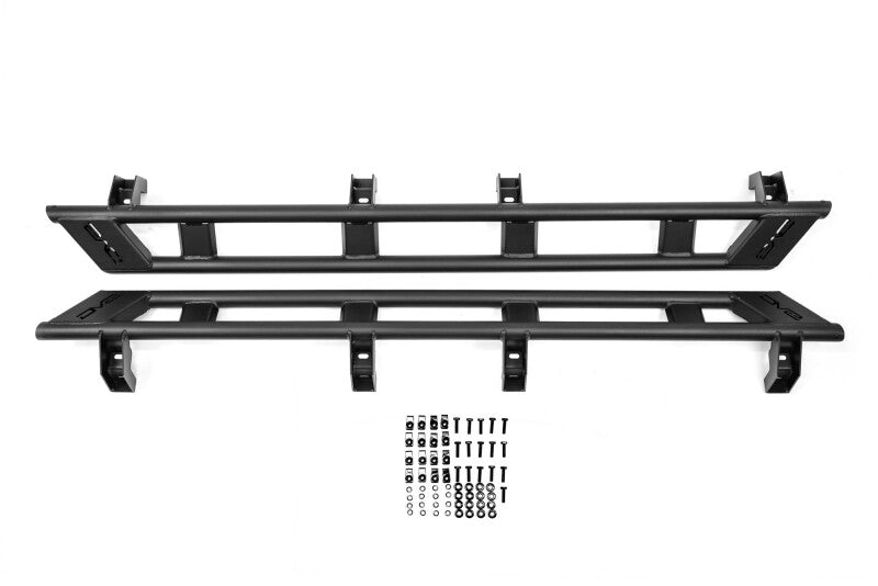 DV8 23-25 Chevy Colorado & GMC Canyon Rock Sliders - Micro Texture Black-thumbmail-5