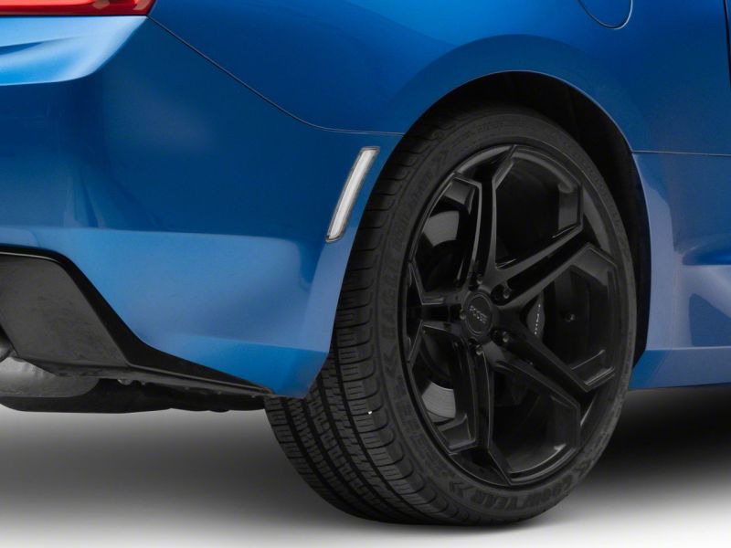 Raxiom 16-23 Chevrolet Camaro Axial Series LED Front and Rear Side Markers- Clear-thumbmail-7