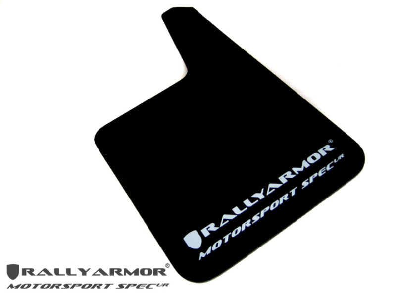Rally Armor Universal Motorsport Spec Black UR Mud Flap Metallic Black Logo-thumbmail-2