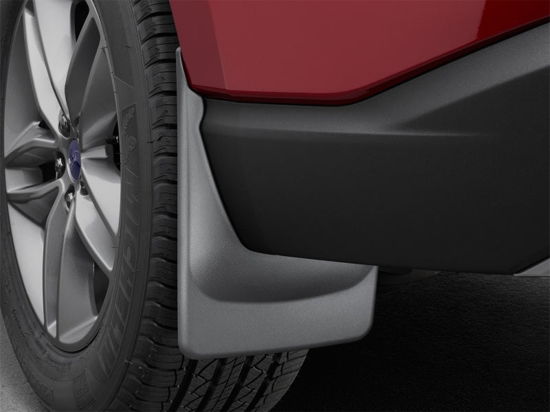 WeatherTech 16+ Ford Edge SE / SEL / Titanium Trim No Drill Mudflaps - Black (Not For Sport Trim)-thumbmail-2