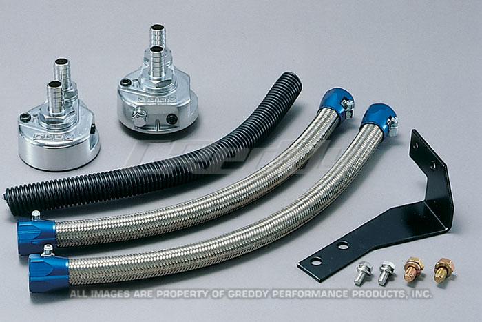 GReddy Universal Oil Filter Relocation Kit- M20x1.5-thumbmail-2