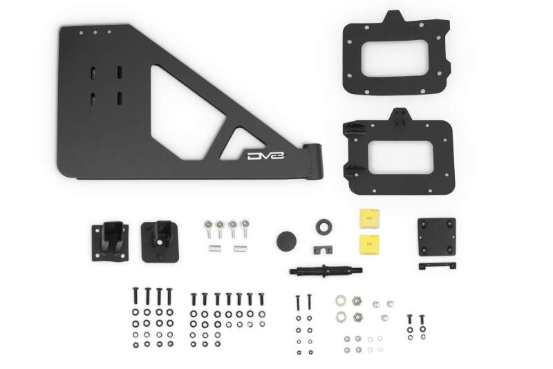 DV8 07-18 Jeep Wrangler (JK) Tire Carrier for MTO Bumper-thumbmail-1